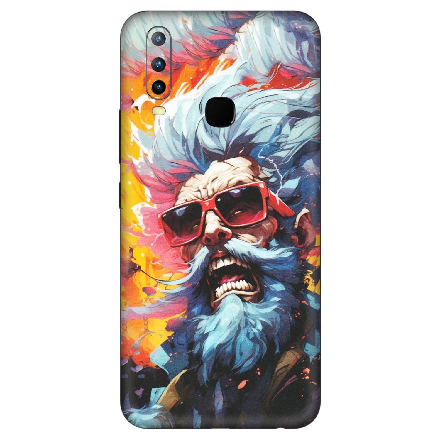 VIVO Z/V/X/T/U/S Series Phone Skins (All Models) - Daddy Cool Character - Matte Finish (M-43) Vivo U10