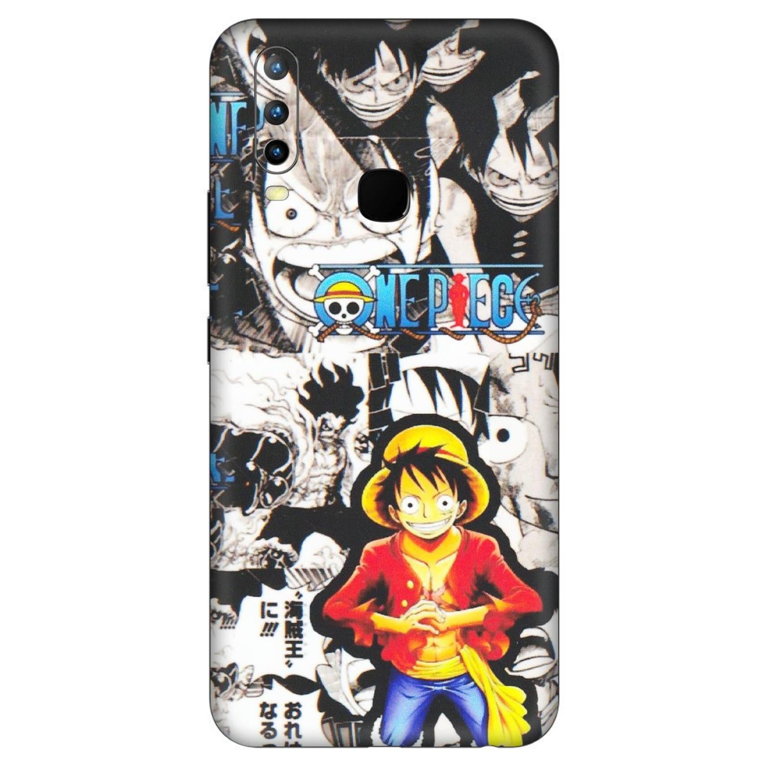 VIVO Z/V/X/T/U/S Series Phone Skins (All Models) - One Piece B&W - Matte Finish (M-63) Vivo U10