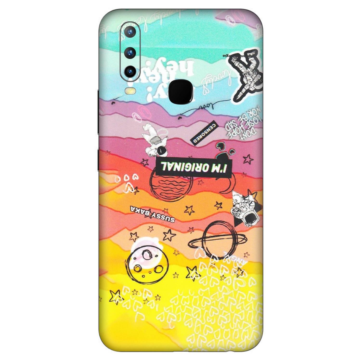 VIVO Z/V/X/T/U/S Series Phone Skins (All Models) - The Original Astronaut - Matte Finish (M-79) Vivo U10