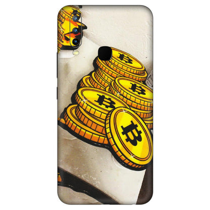 VIVO Z/V/X/T/U/S Series Phone Skins (All Models) - Billionaire Bitcoin Collection - Matte Finish (M-92) Vivo U10