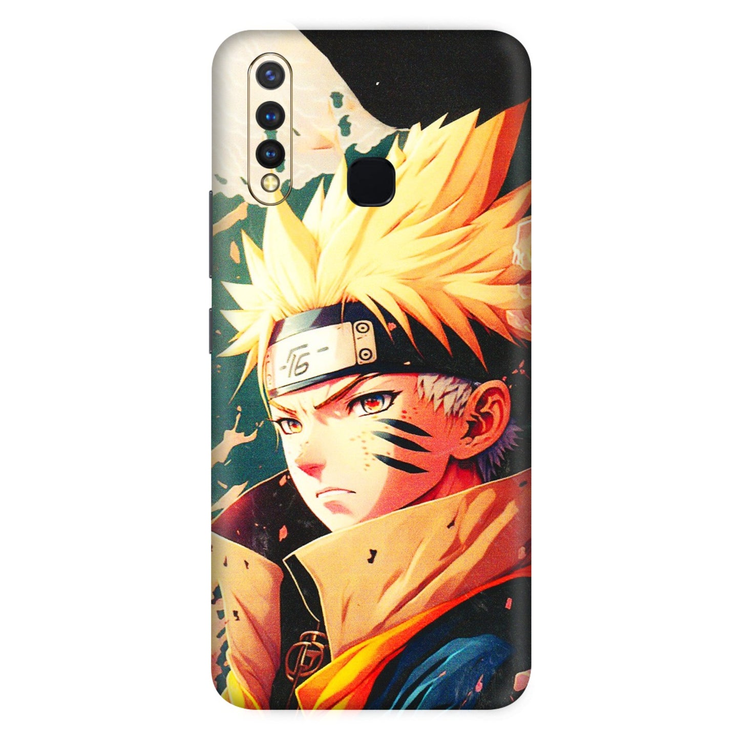VIVO Z/V/X/T/U/S Series Phone Skins (All Models) - New Naruto - 3D Embossed Finish (L-148) Vivo U20