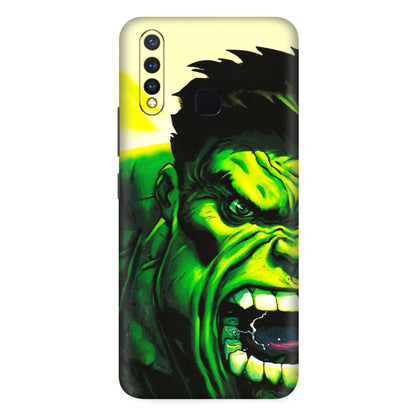 VIVO Z/V/X/T/U/S Series Phone Skins (All Models) - Hulk - 3D Embossed Finish (L-180) Vivo U20