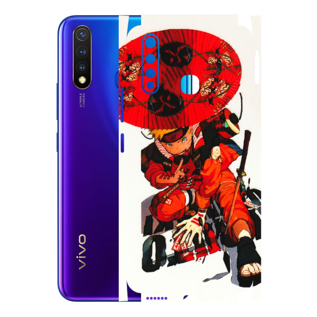 VIVO Z/V/X/T/U/S Series Phone Skins (All Models) - Naruto - 3D Embossed Finish (L-208) Vivo U20