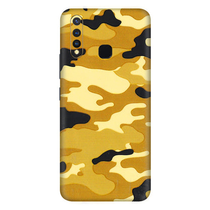 VIVO Z/V/X/T/U/S Series Phone Skins (All Models) - Indian Camo - 3D Embossed Finish (L-228) Vivo U20