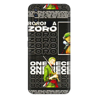 VIVO Z/V/X/T/U/S Series Phone Skins (All Models) - One Piece Zoro - 3D Embossed Finish (L-250) Vivo U20
