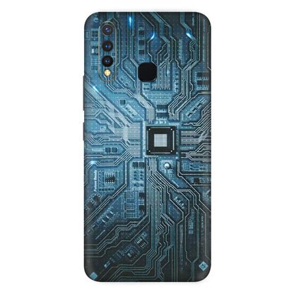 VIVO Z/V/X/T/U/S Series Phone Skins (All Models) - Original Circuit - 3D Embossed Finish (L-267) Vivo U20