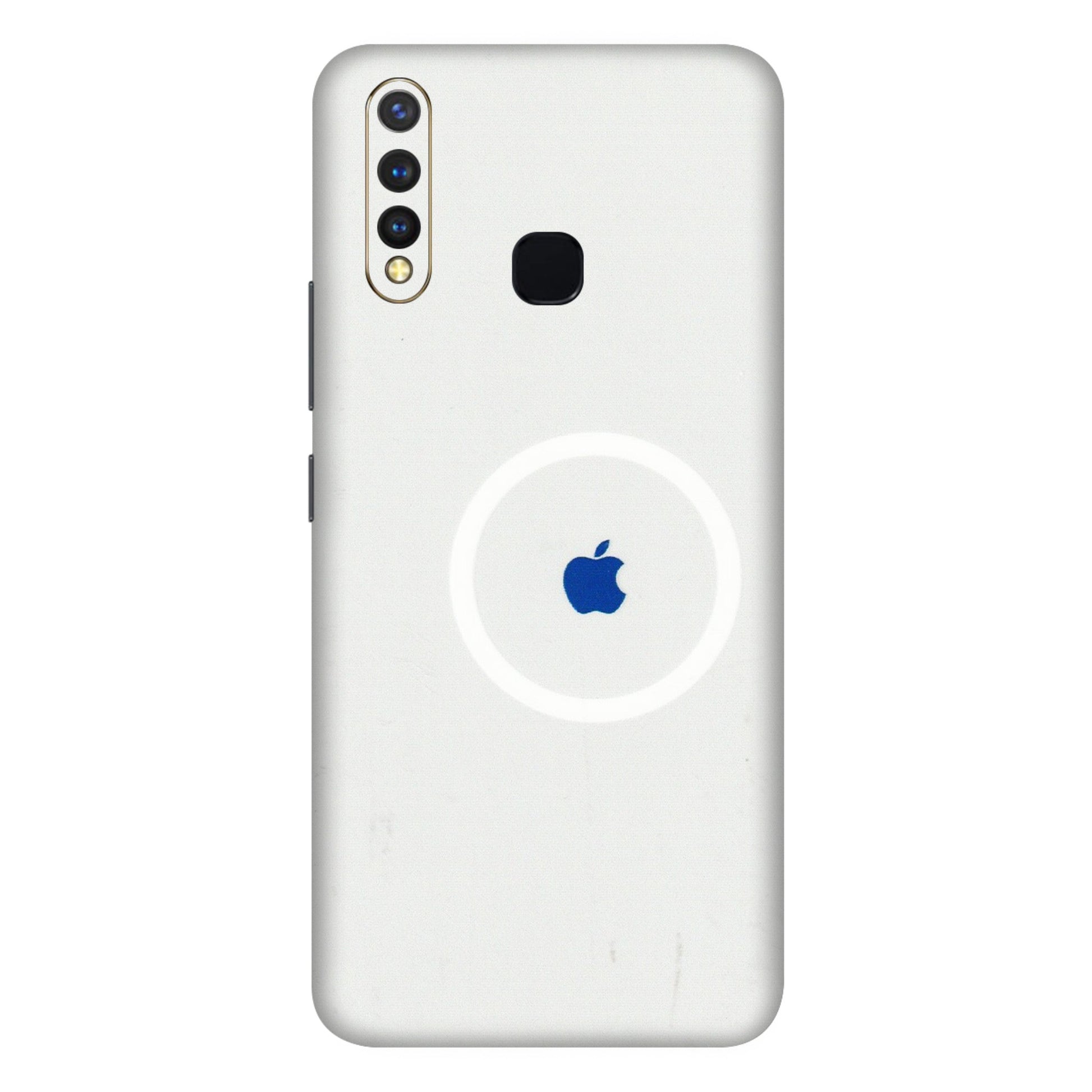 VIVO Z/V/X/T/U/S Series Phone Skins (All Models) - iPhone Magsafe Logo - 3D Embossed Finish (L-320) Vivo U20
