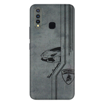 VIVO Z/V/X/T/U/S Series Phone Skins (All Models) - New Lamborgini Aventador - 3D Embossed Finish (L-321) Vivo U20
