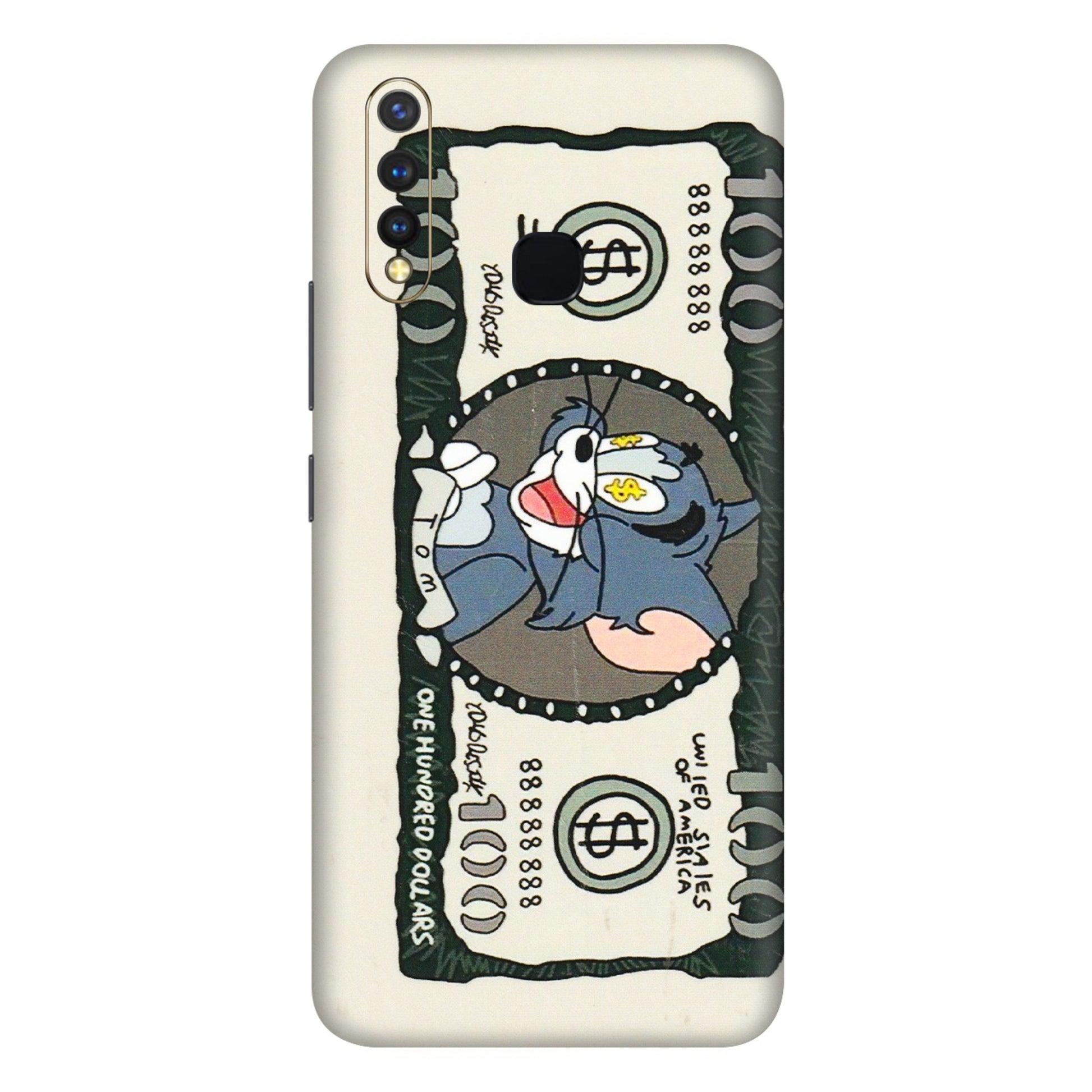 VIVO Z/V/X/T/U/S Series Phone Skins (All Models) - Tom Hundred Dollar - 3D Embossed Finish (L-324) Vivo U20