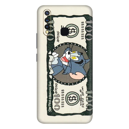 VIVO Z/V/X/T/U/S Series Phone Skins (All Models) - Tom Hundred Dollar - 3D Embossed Finish (L-324) Vivo U20