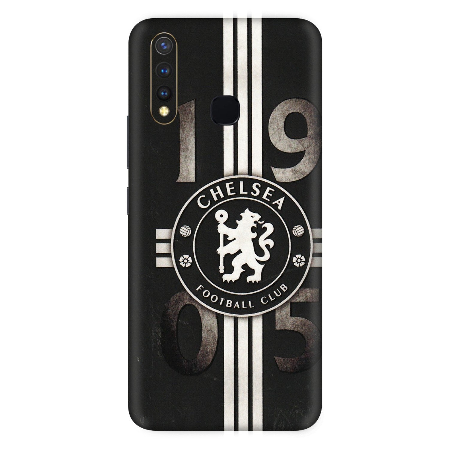 VIVO Z/V/X/T/U/S Series Phone Skins (All Models) - Chelsea Fan Club - 3D Embossed Finish (L-36) Vivo U20