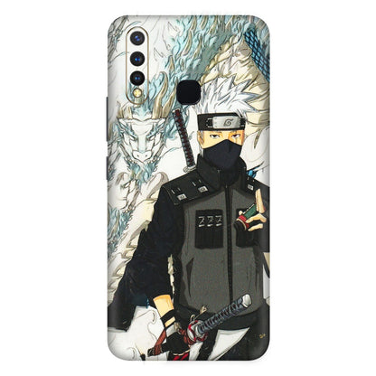 VIVO Z/V/X/T/U/S Series Phone Skins (All Models) - Kakashi Hatake Naruto Anime - 3D Embossed Finish (L-46) Vivo U20