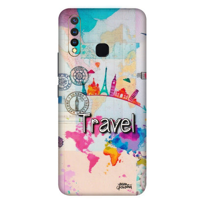 VIVO Z/V/X/T/U/S Series Phone Skins (All Models) - Travel The Wonders - Matte Finish (M-108) Vivo U20