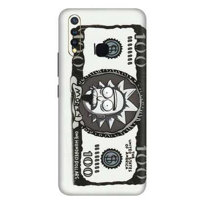 VIVO Z/V/X/T/U/S Series Phone Skins (All Models) - Rick And Morty Hundred Dollar Anime - Matte Finish (M-161) Vivo U20