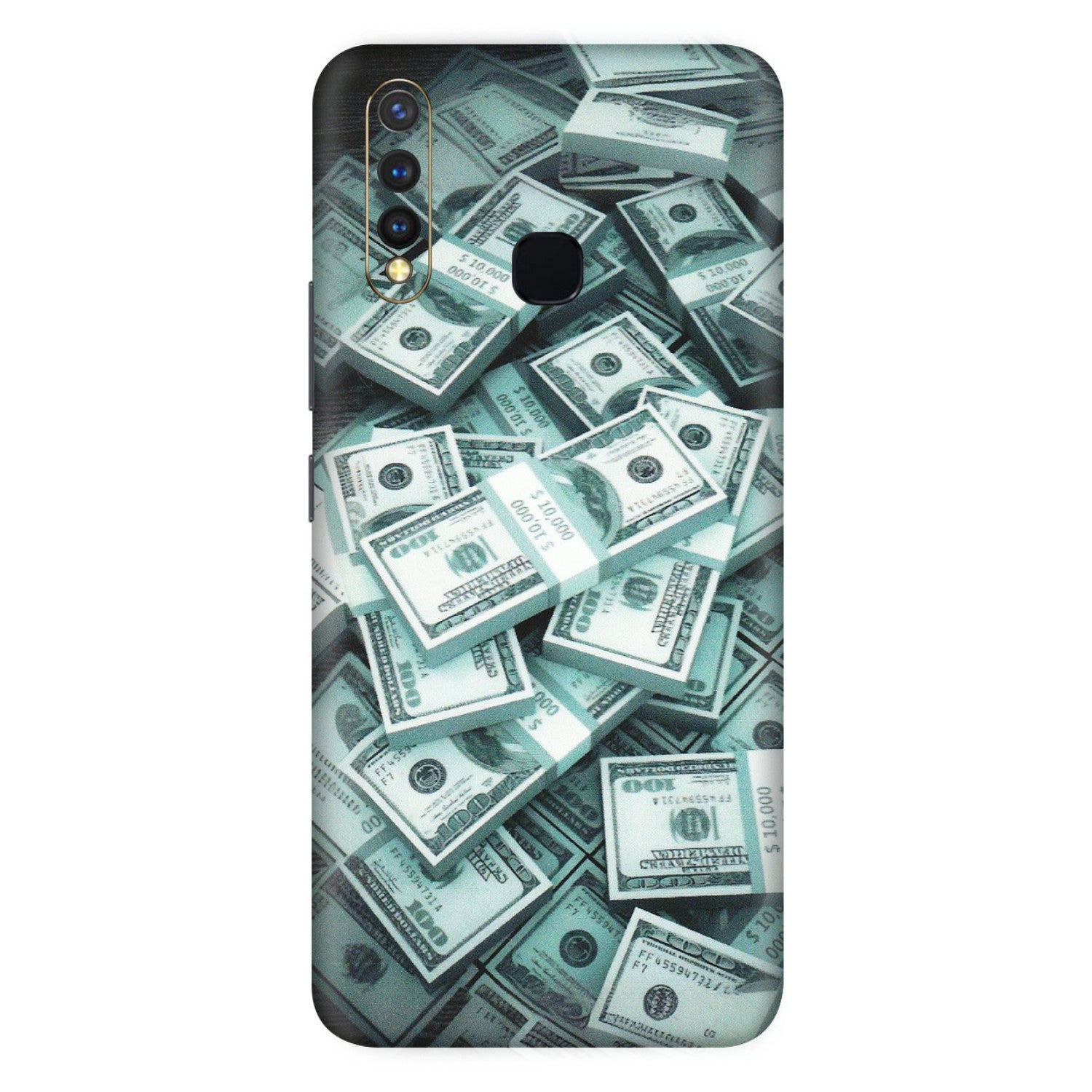 VIVO Z/V/X/T/U/S Series Phone Skins (All Models) - Hundred Dollar Bill - Matte Finish (M-162) Vivo U20