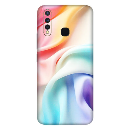 VIVO Z/V/X/T/U/S Series Phone Skins (All Models) - Colourful Silk Cloth - Matte Finish (M-165) Vivo U20