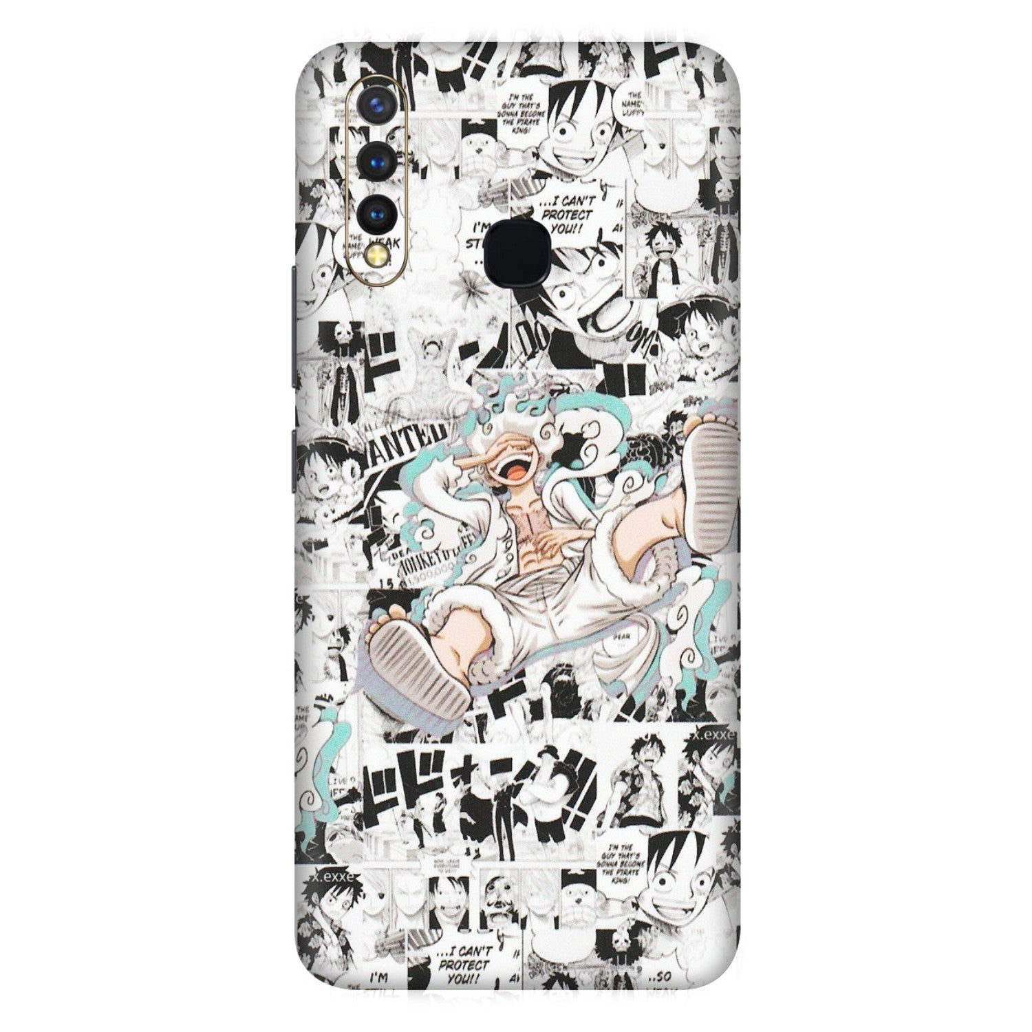 VIVO Z/V/X/T/U/S Series Phone Skins (All Models) - Hi Hello Doodles - Matte Finish (M-25) Vivo U20