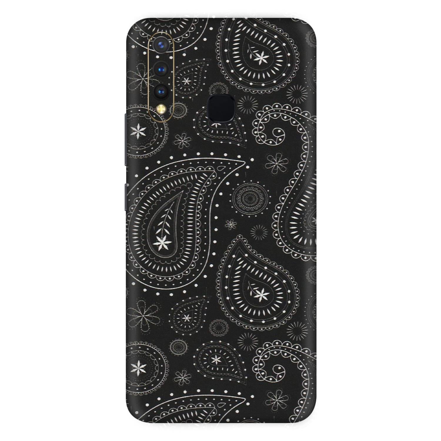 VIVO Z/V/X/T/U/S Series Phone Skins (All Models) - Black Sober Kerry - Matte Finish (M-37) Vivo U20