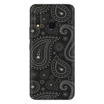 VIVO Z/V/X/T/U/S Series Phone Skins (All Models) - Black Sober Kerry - Matte Finish (M-37) Vivo U20