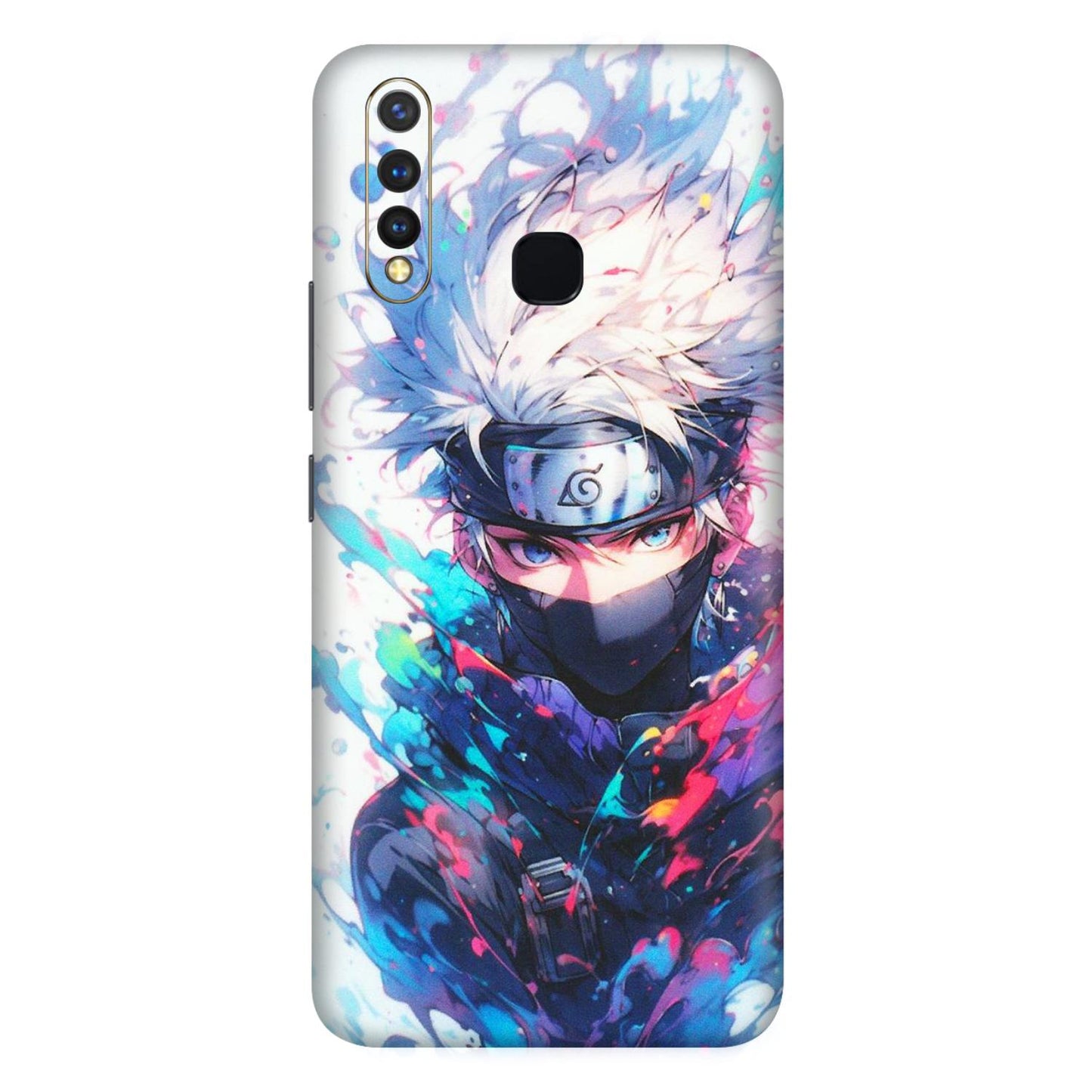 VIVO Z/V/X/T/U/S Series Phone Skins (All Models) - Naruto Face Mask - Matte Finish (M-03) Vivo U20