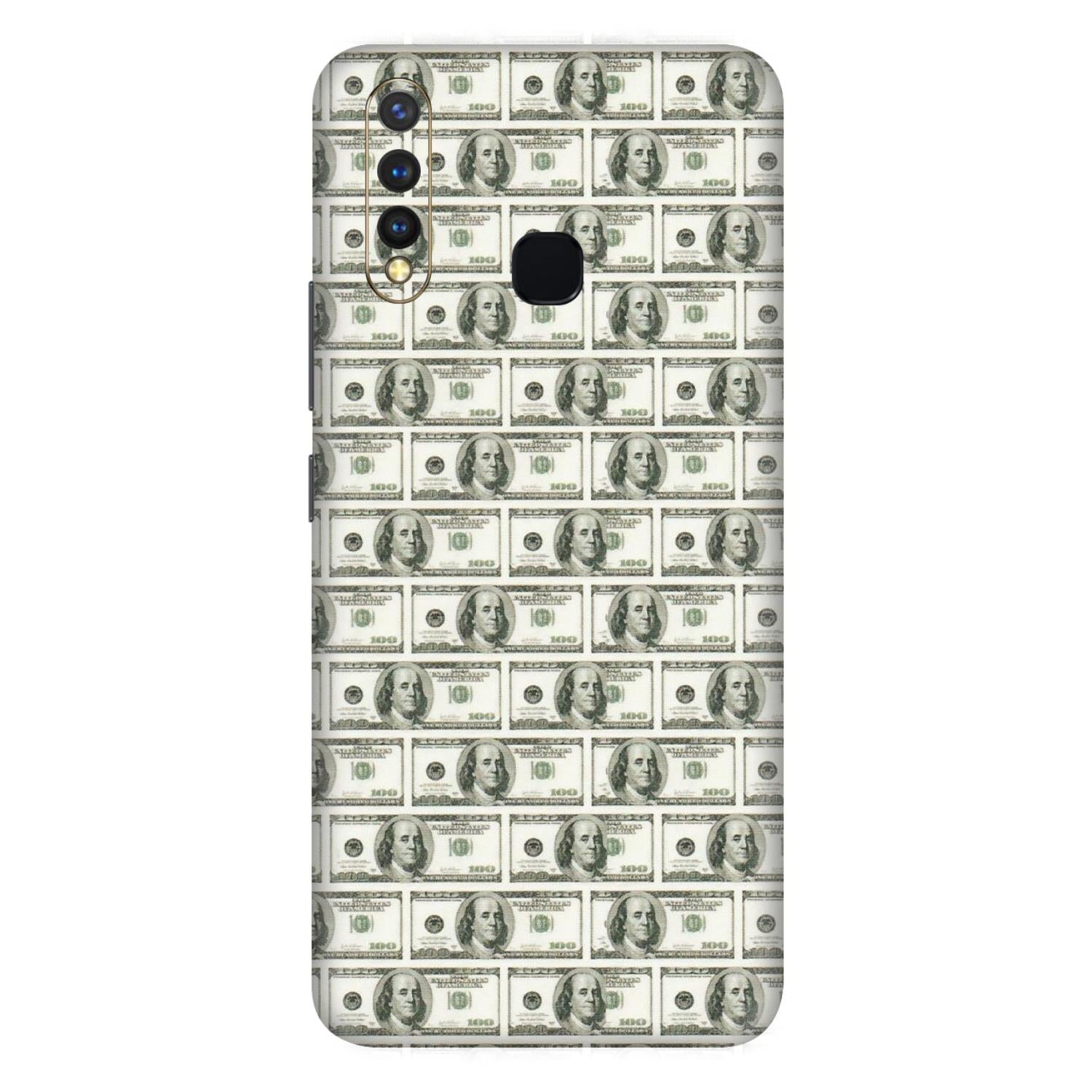 VIVO Z/V/X/T/U/S Series Phone Skins (All Models) - I Love Dollars - Matte Finish (M-40) Vivo U20
