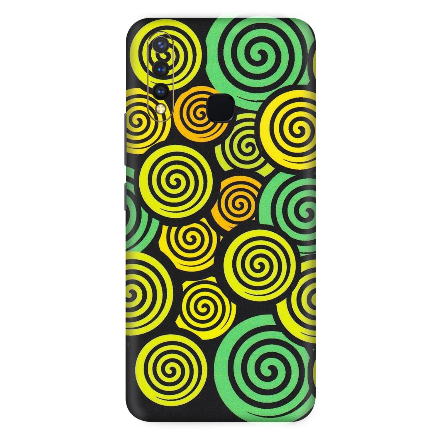 VIVO Z/V/X/T/U/S Series Phone Skins (All Models) - Crazy Spiral - Matte Finish (M-91) Vivo U20