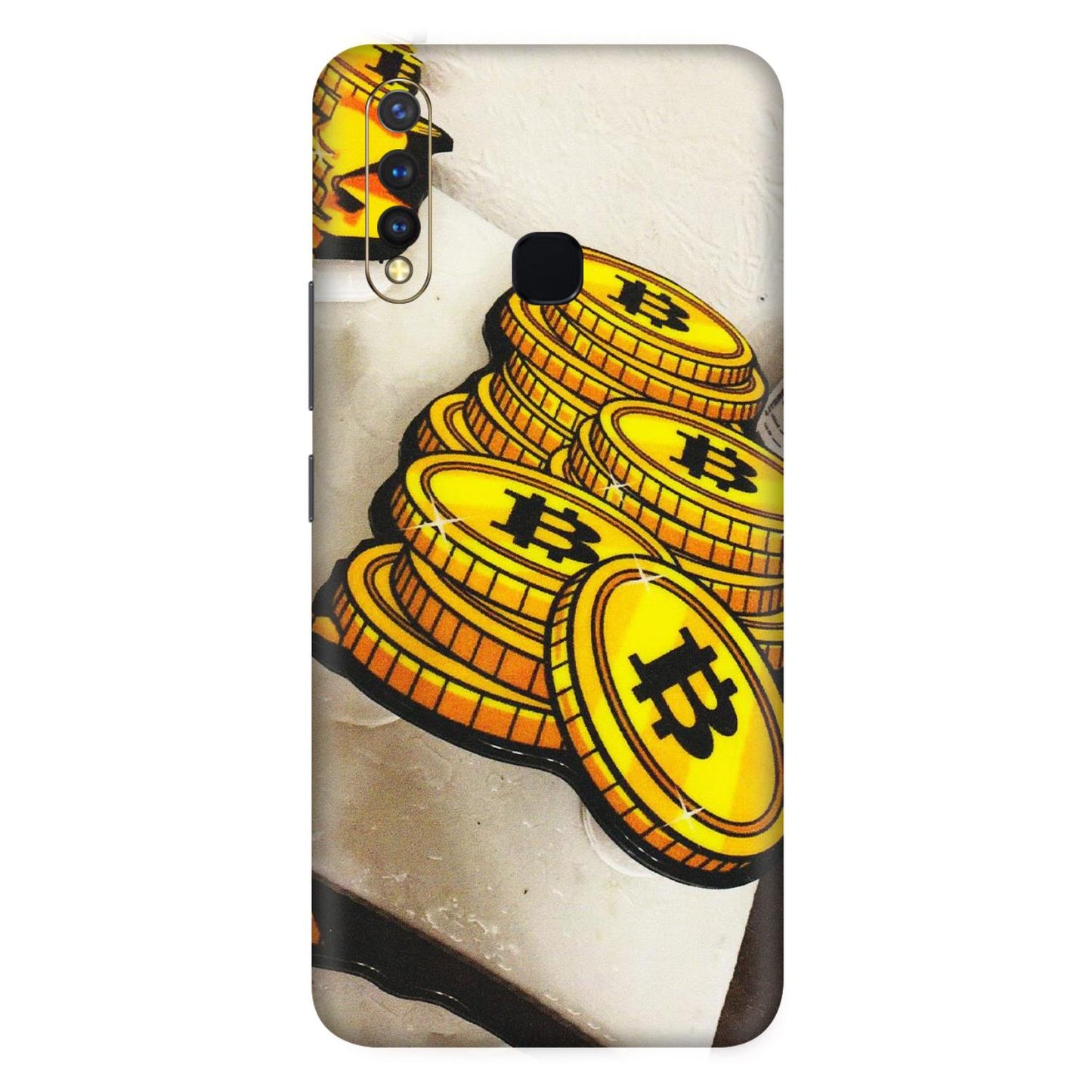 VIVO Z/V/X/T/U/S Series Phone Skins (All Models) - Billionaire Bitcoin Collection - Matte Finish (M-92) Vivo U20