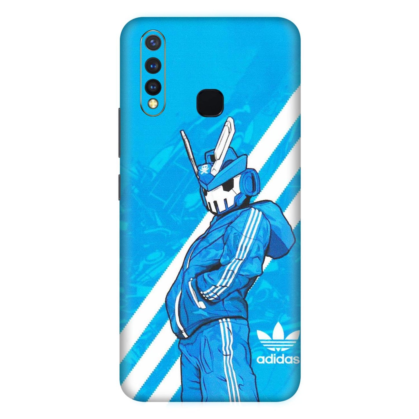VIVO Z/V/X/T/U/S Series Phone Skins (All Models) - Battle of Adidas - Matte Finish (M-98) Vivo U20