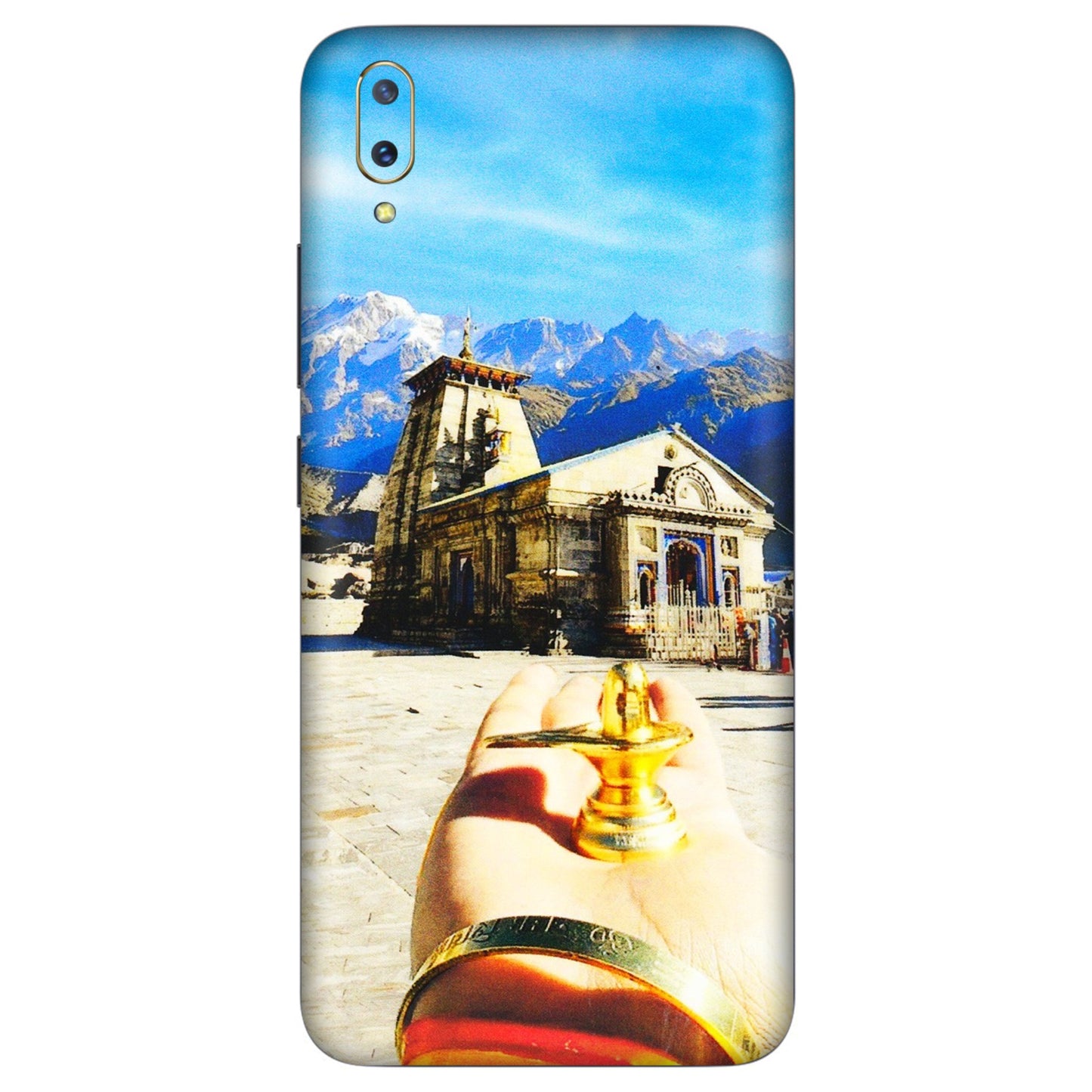 VIVO Z/V/X/T/U/S Series Phone Skins (All Models) - Beauty of Kedarnath - 3D Embossed Finish (L-108) Vivo V11