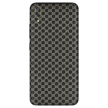 VIVO Z/V/X/T/U/S Series Phone Skins (All Models) - Black G Print - 3D Embossed Finish (L-109) Vivo V11