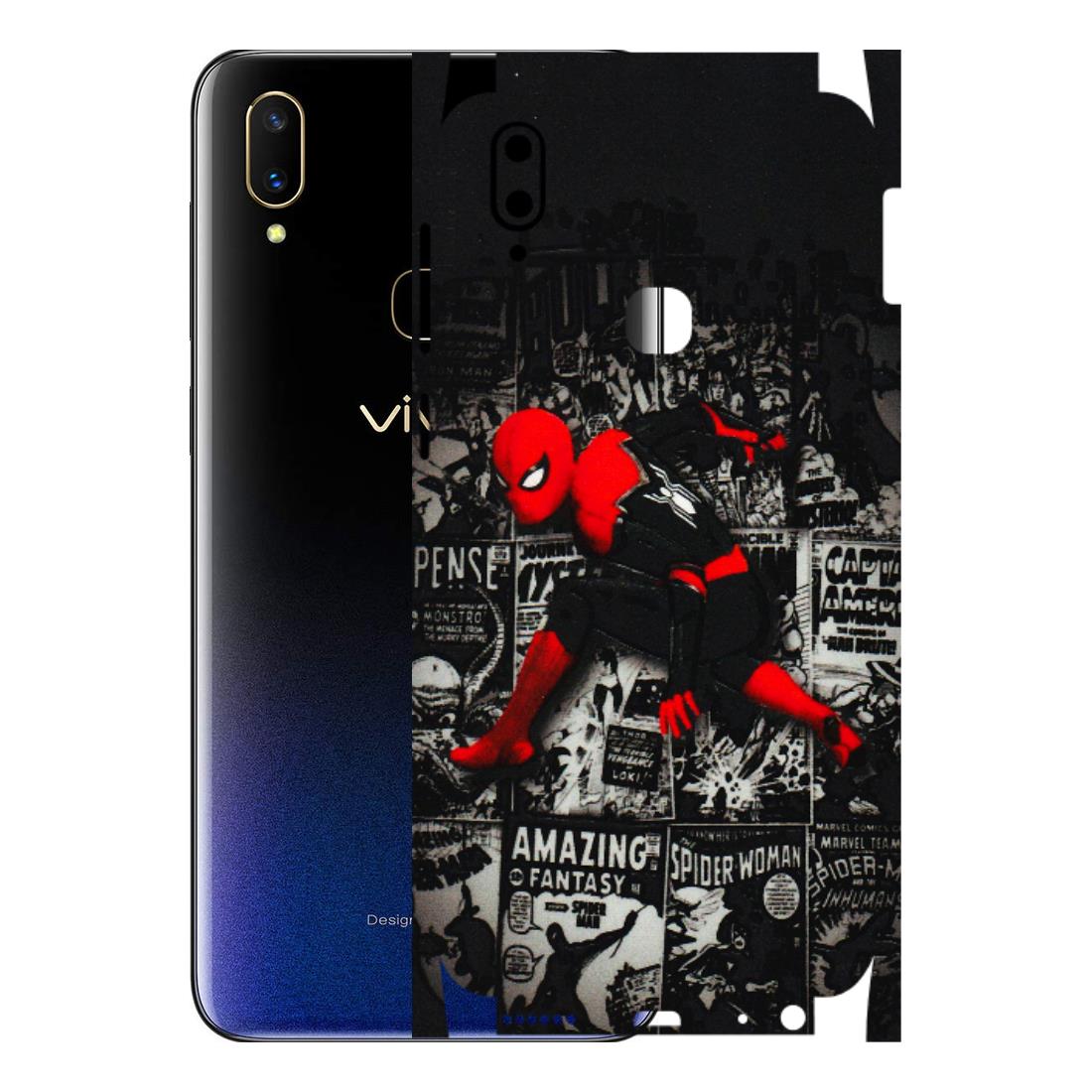 VIVO Z/V/X/T/U/S Series Phone Skins (All Models) - SpiderMan New - 3D Embossed Finish (L-162) Vivo V11