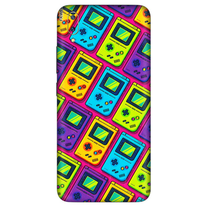 VIVO Z/V/X/T/U/S Series Phone Skins (All Models) - Gameboy Colourful - 3D Embossed Finish (L-266) Vivo V11