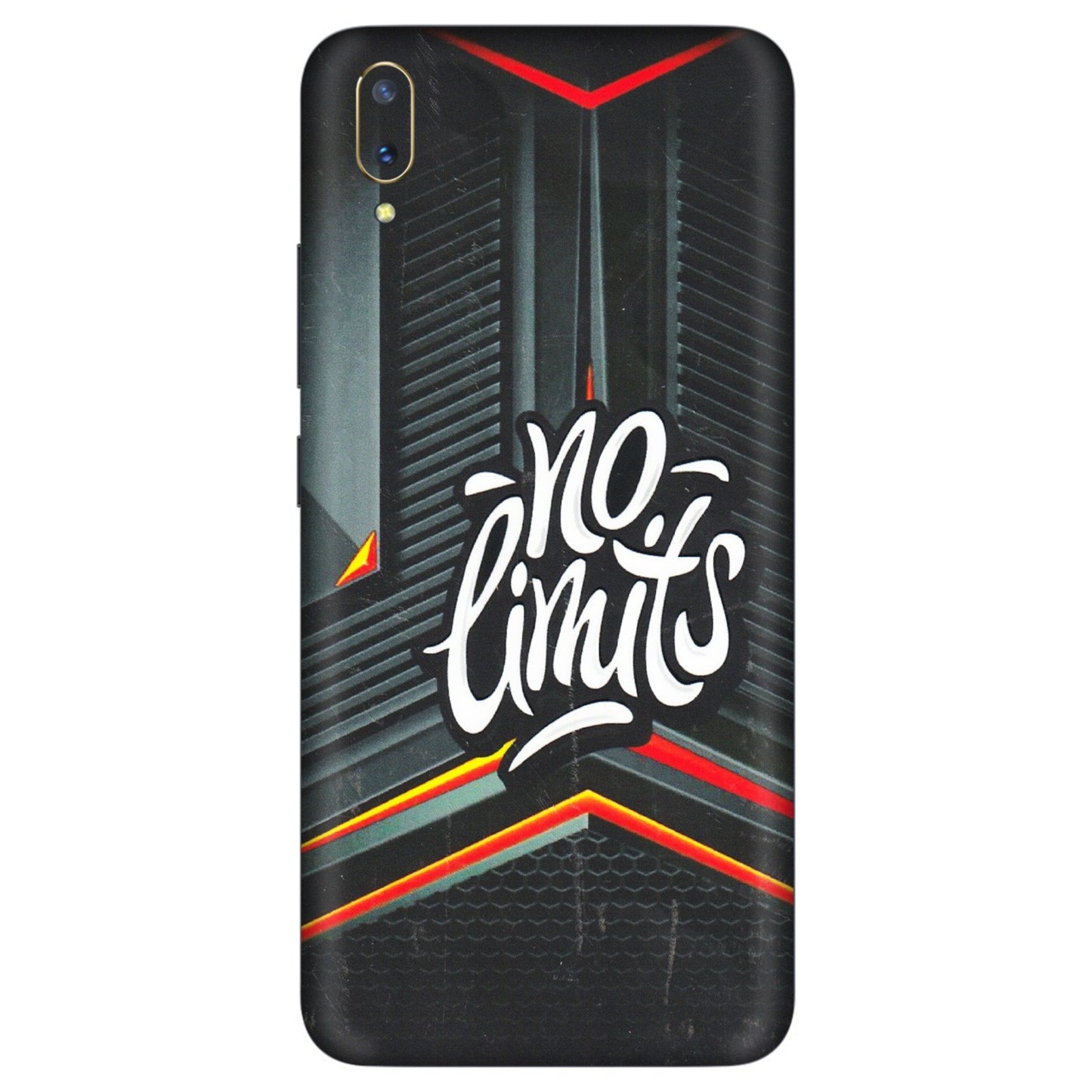 VIVO Z/V/X/T/U/S Series Phone Skins (All Models) - No Limits - 3D Embossed Finish (L-286) Vivo V11