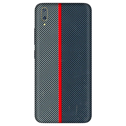 VIVO Z/V/X/T/U/S Series Phone Skins (All Models) - Blue Sober Lines - 3D Embossed Finish (L-305) Vivo V11