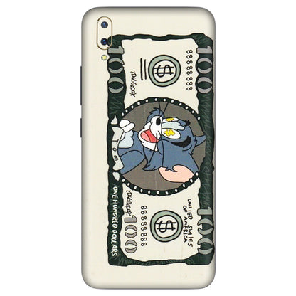 VIVO Z/V/X/T/U/S Series Phone Skins (All Models) - Tom Hundred Dollar - 3D Embossed Finish (L-324) Vivo V11