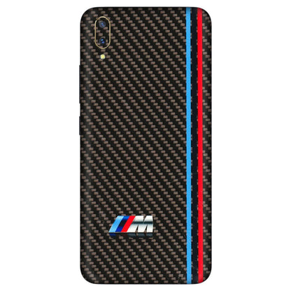 VIVO Z/V/X/T/U/S Series Phone Skins (All Models) - BM Carbon Fiber Feels - 3D Embossed Finish (L-38) Vivo V11