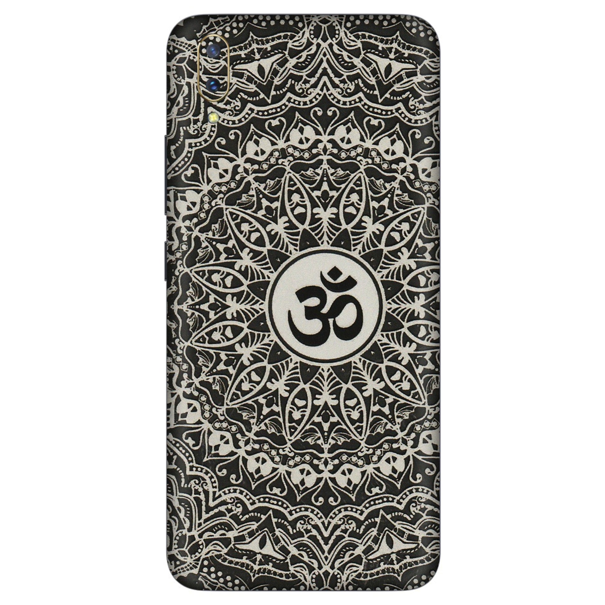 VIVO Z/V/X/T/U/S Series Phone Skins (All Models) - Aum Elegant Mandala - 3D Embossed Finish (L-62) Vivo V11