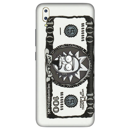 VIVO Z/V/X/T/U/S Series Phone Skins (All Models) - Rick And Morty Hundred Dollar Anime - Matte Finish (M-161) Vivo V11