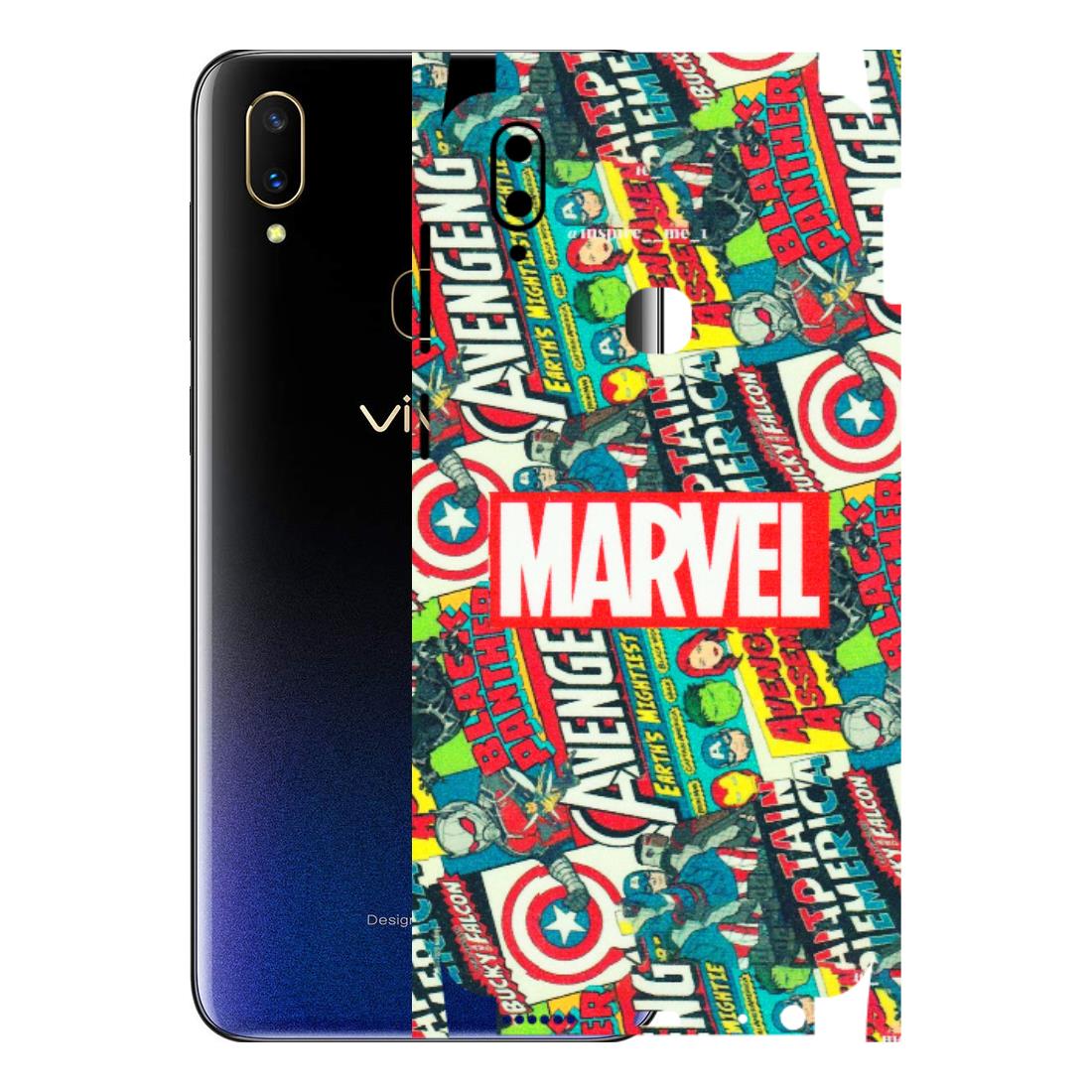 VIVO Z/V/X/T/U/S Series Phone Skins (All Models) - Marvel Comic Lover - Matte Finish (M-30) Vivo V11