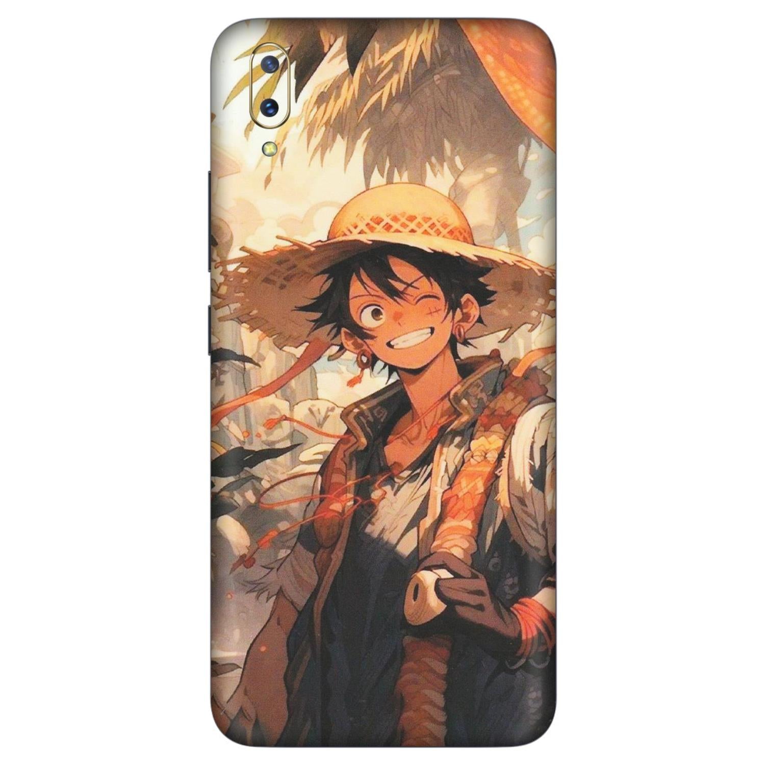 VIVO Z/V/X/T/U/S Series Phone Skins (All Models) - Anime Character Smile - Matte Finish (M-33) Vivo V11