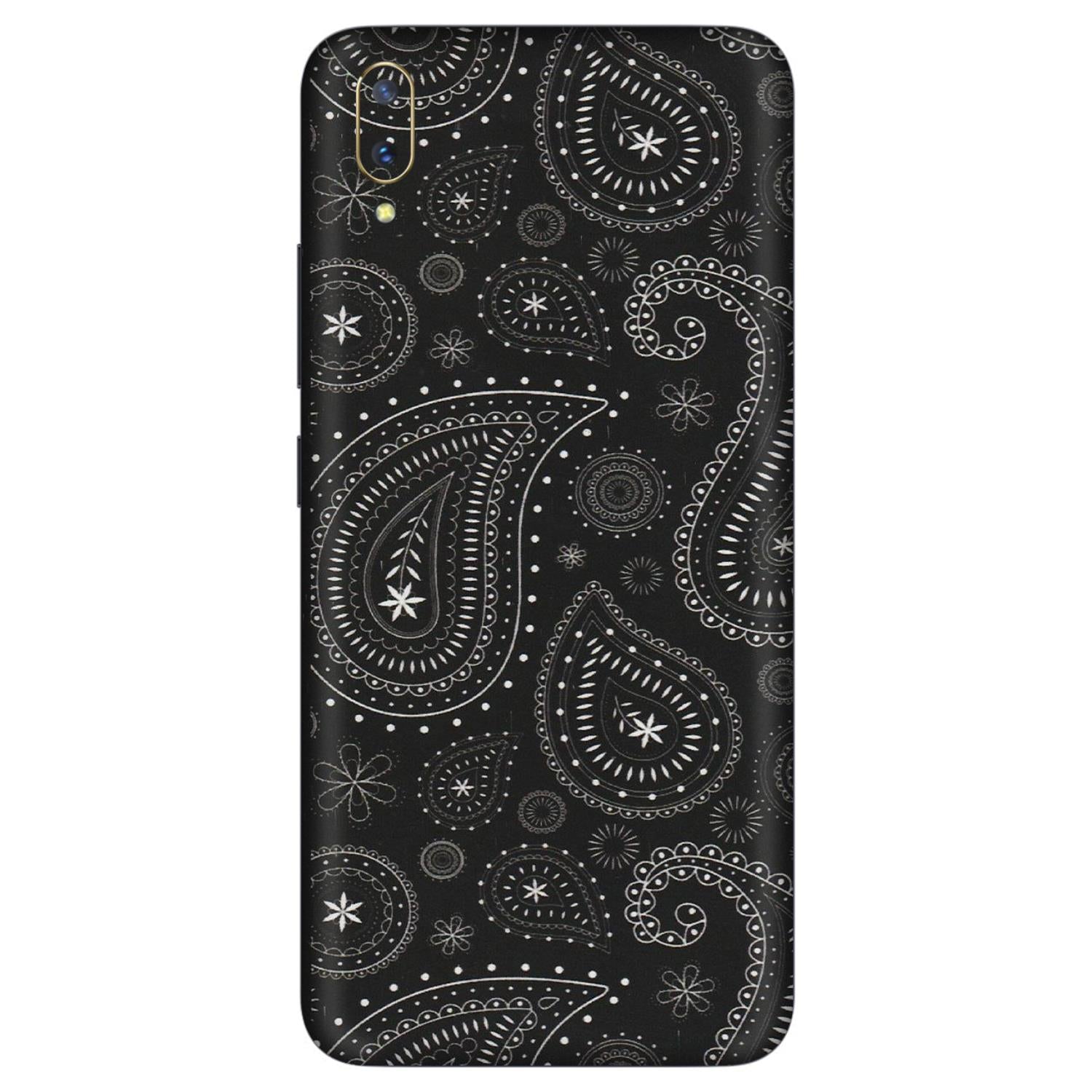 VIVO Z/V/X/T/U/S Series Phone Skins (All Models) - Black Sober Kerry - Matte Finish (M-37) Vivo V11