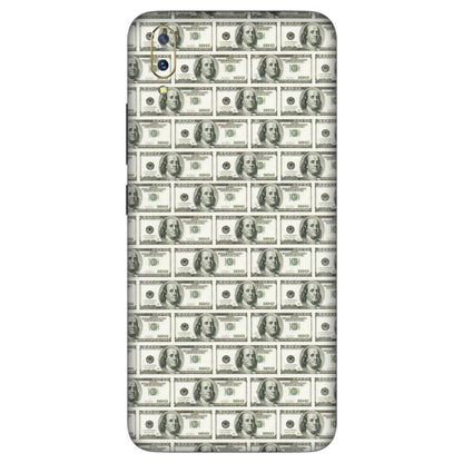 VIVO Z/V/X/T/U/S Series Phone Skins (All Models) - I Love Dollars - Matte Finish (M-40) Vivo V11