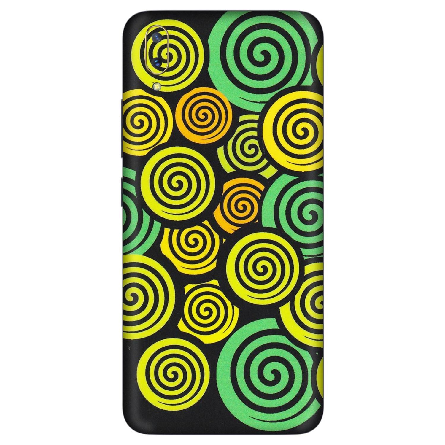 VIVO Z/V/X/T/U/S Series Phone Skins (All Models) - Crazy Spiral - Matte Finish (M-91) Vivo V11