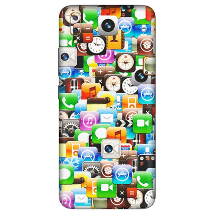 VIVO Z/V/X/T/U/S Series Phone Skins (All Models) - All Apple Icons - Matte Finish (M-93) Vivo V11