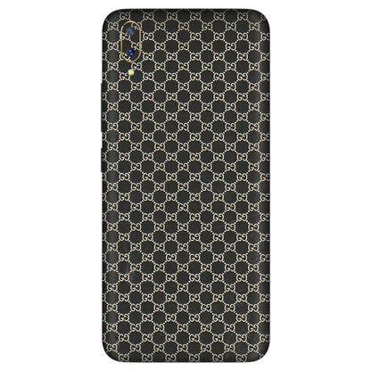VIVO Z/V/X/T/U/S Series Phone Skins (All Models) - Black G Print - 3D Embossed Finish (L-109) Vivo V11 Pro