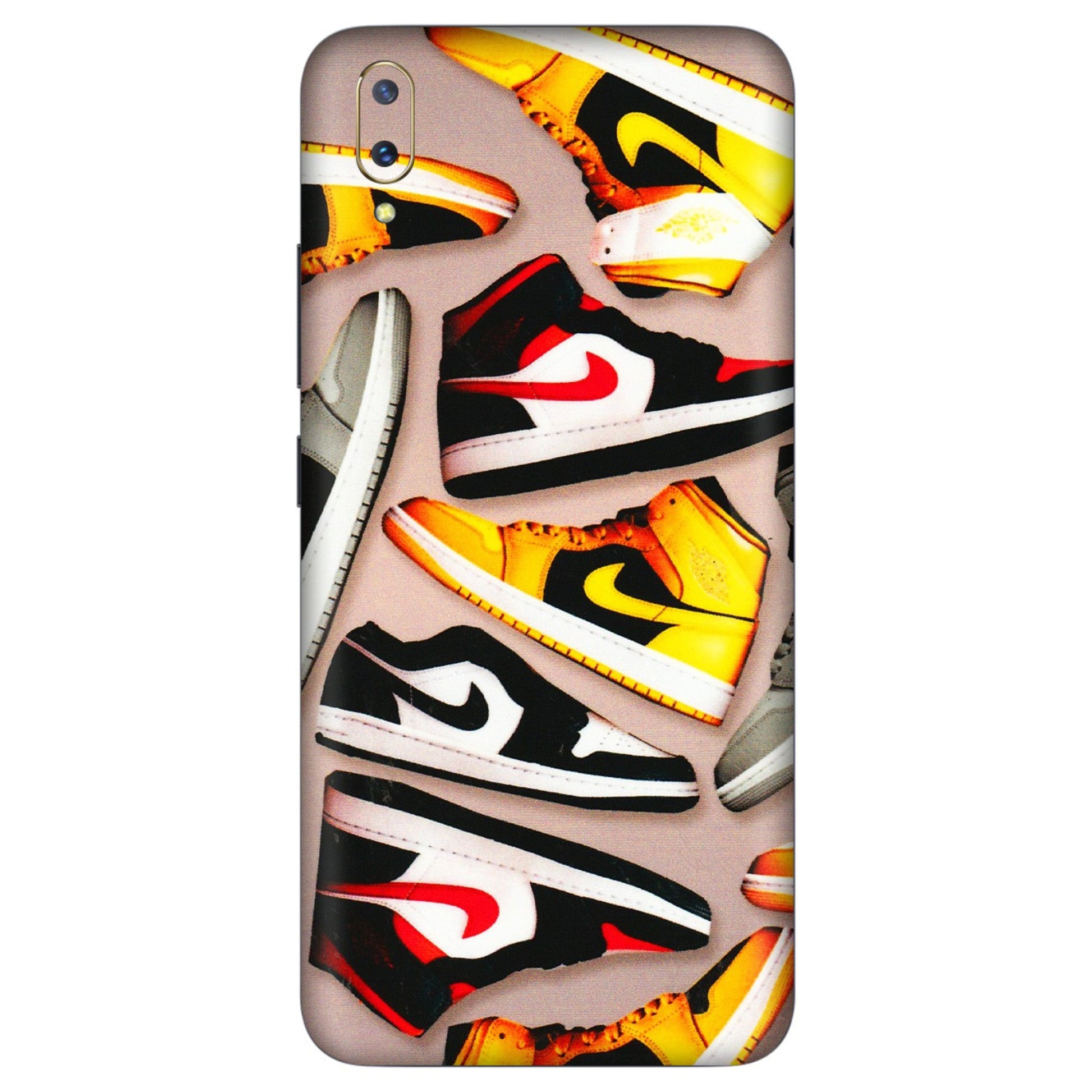 VIVO Z/V/X/T/U/S Series Phone Skins (All Models) - Sneaker Lover - 3D Embossed Finish (L-135) Vivo V11 Pro