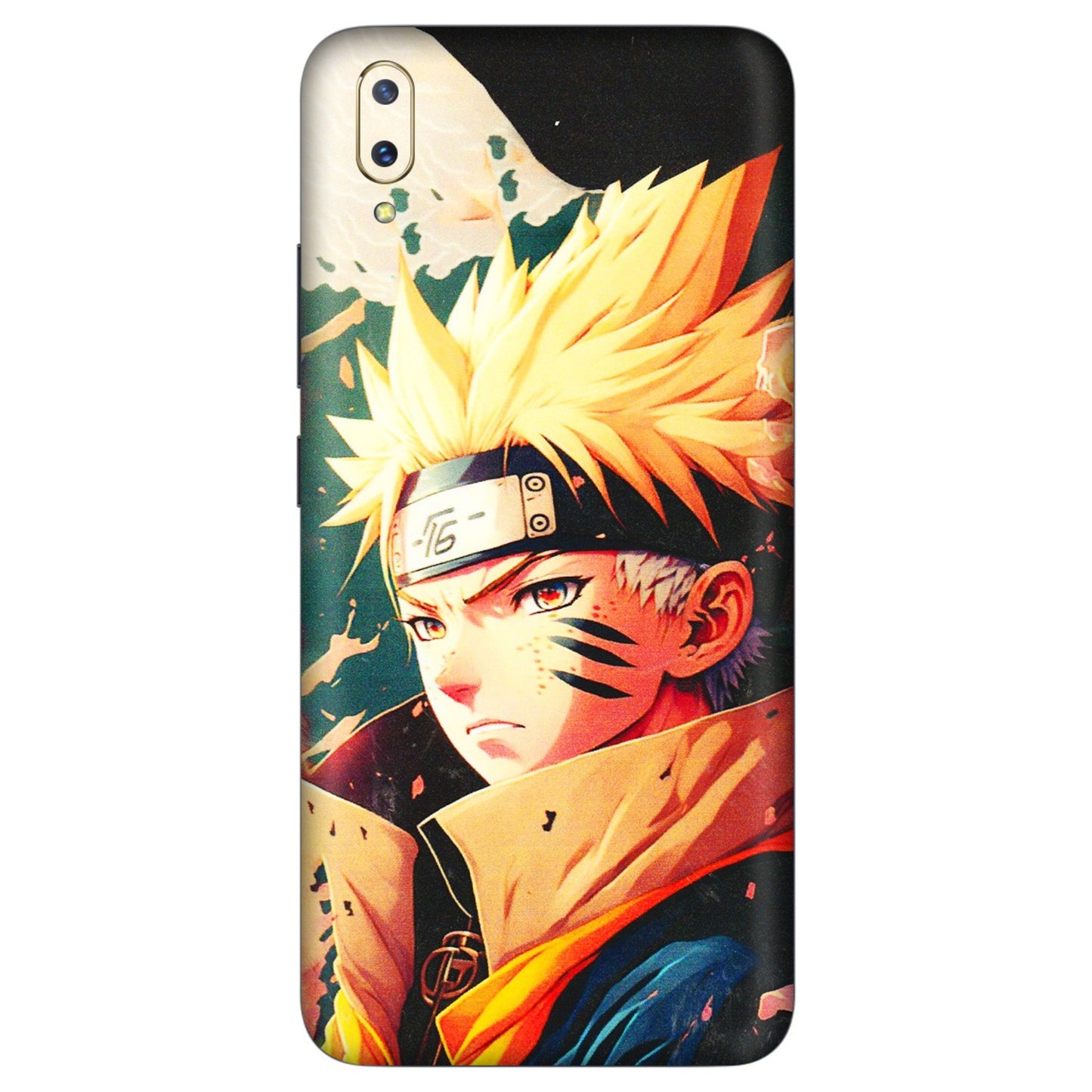 VIVO Z/V/X/T/U/S Series Phone Skins (All Models) - New Naruto - 3D Embossed Finish (L-148) Vivo V11 Pro