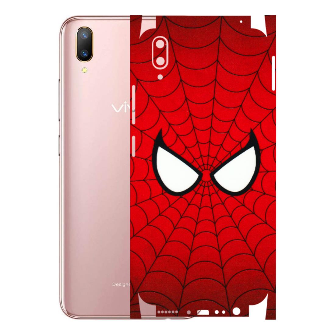 VIVO Z/V/X/T/U/S Series Phone Skins (All Models) - Spidey Eyes - 3D Embossed Finish (L-257) Vivo V11 Pro