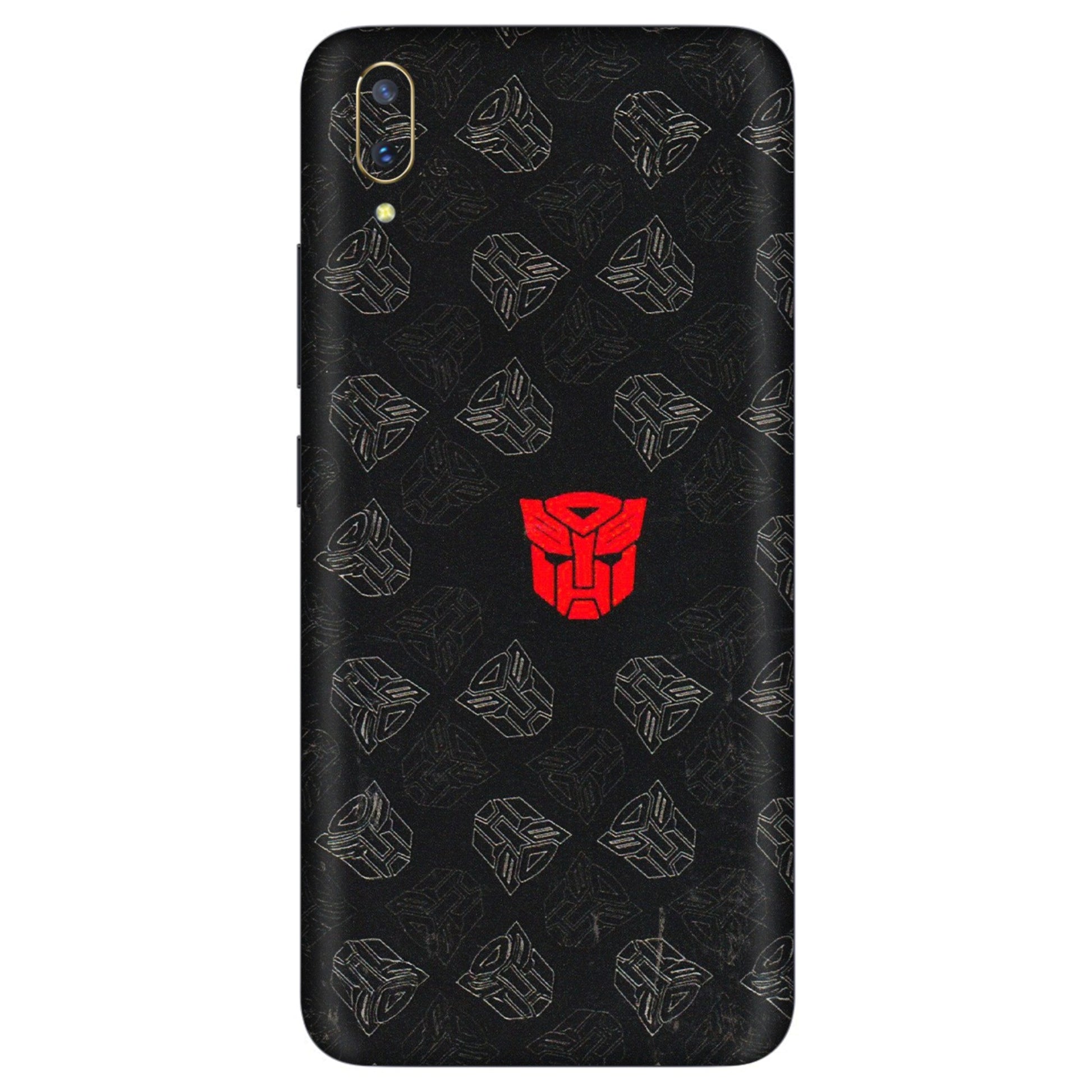 VIVO Z/V/X/T/U/S Series Phone Skins (All Models) - Transformers Devastation - 3D Embossed Finish (L-301) Vivo V11 Pro