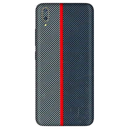 VIVO Z/V/X/T/U/S Series Phone Skins (All Models) - Blue Sober Lines - 3D Embossed Finish (L-305) Vivo V11 Pro